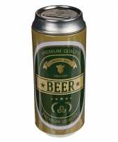 Spaarpot blikje beer groen goud